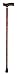 DMI Walking Cane, Walking Stick,Foldable Cane for Men, Women, Seniors and Handicapped Adjusts from 33-37 Inches in 1 inch increments with Ergonomic Wood Handle, Supports up to 250 Pounds, Copper Swirl