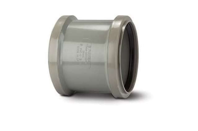Soil & Vent Ring Seal Double Socket PVCu Grey 110mm | SH44SG