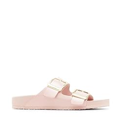 Madden Girl Women's Bodiee Slide Sandal, Rose