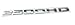 2pcs 2500HD 2500 HD Nameplates Emblems Badges ABS Glossy Compatible for Gm Silverado Sierra (Chrome)