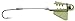 Pro-Troll Fishing Products Big Fin E-Rotary Salmon Killer Similar, Glow White
