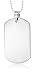 Mealguet Jewelry Stainless Steel Personalized Dog Tag Necklace Dogtag Pendant for him, 24