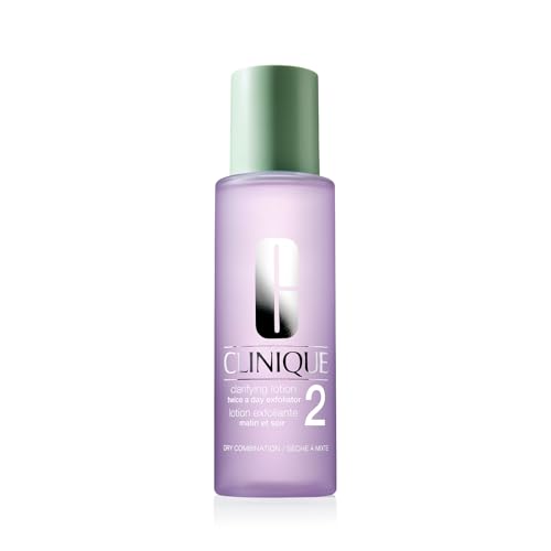 Clinique Clarifying Lotion 2 | Sanftes taegliches Gesichtspeeling fuer trockene Mischhaut | sanft + gruendlich