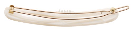 France Luxe Cutout Oblong Tige Boule Barrette - Alba