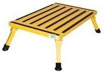 Safety Step XL-08C-Y Yellow X-Large Folding Recreational Step Stool by Safety Step