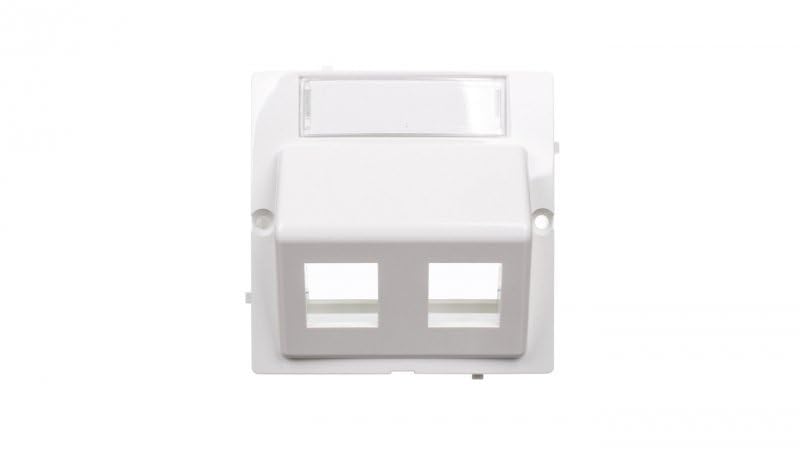 Kontakt-Simon BMGKS2P/11 Socket White Plastic IP20, 67 mm 30.5 mm 67 mm