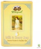 6x Milk &amp; Honey Soap Bar Abhaibhubejhr 100 G.