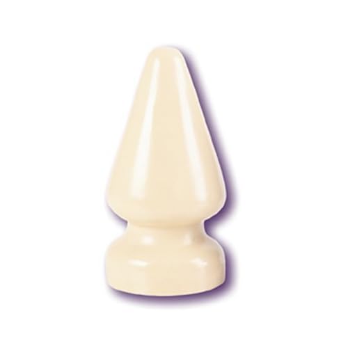 XL Humungous Butt Plug Flesh Huge Anal Plug Very Big Extra Large image