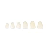Anself 70Pcs Dental Temporary Crown Ultra-Thin Tooth Patch for Anterior Teeth Molar Veneers Provisionals