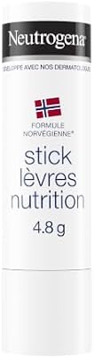 Stick Lèvres Nutrition, Lèvres sèches et abîmées, tube de 4,8 g