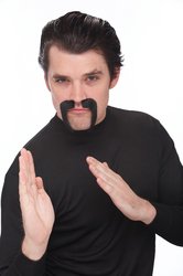 Moustache China Man Adult