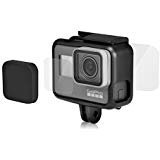 ORBMART PET Screen and Lens Protector & Lens Cap Cover for GoPro Hero 5/ Hero 6 Black/GoPro Hero(2018)/ GoPro Hero 7 Action Camera