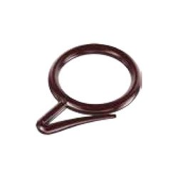 Badris JUMBO Curtain Rings BROWN 1.5 inch (24)