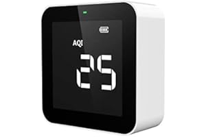 XETRON Temtop M10 Air Quality Monitor Indoor Tester AQI PM2.5 HCHO Home Air Quality Monitor with Formaldehyde Detector