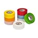 Daigger DAI-T34-27-C Assorted Label Tape Pack, 1" Width, 500" Roll Length (Pack of 12) primary