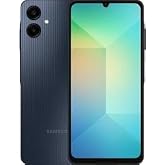 Samsung Galaxy A06 4G LTE (64GB + 4GB) Latin Version SM-A065M/DS Factory Unlocked 6.7" Dual Sim 50MP Dual Cam (Case Bundle) - (Black)