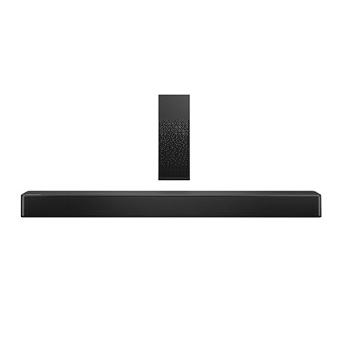 Hisense 2.1 CH 240W Soundbar HS2100 - DTS Virtual X, Subwoofer, HDMI ARC, Bluetooth (2023 Model) , Black