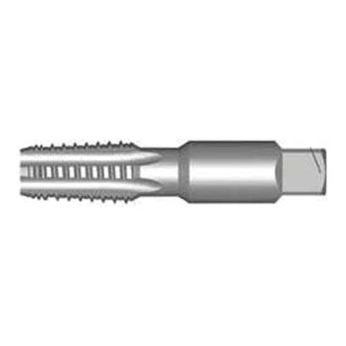 Dormer E7111 Series E711 HSS NPT Straight Flute Interrupted Hand Tap, Bright Finish, 1" x 11.5 x 115mm