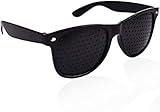 Vision Care Visual Correction Glasses Exercise Improve Eye Eyesight Eyewear (Black Vision Glasses)