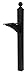 Gibraltar Mailboxes East Pointe Aluminum Textured Black, Mailbox Post, ES200B00