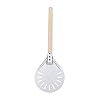 ZS ZHISHANG Perforated Pizza Peel 7/8/9″ Pizza Turning Peel for Homemade Pizza Bread Bakers