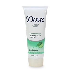 Dove Cool Moisture foaming facial cleanser 6.76 FL OZ