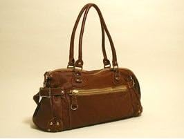 Amazon レガロ Regalo ヴィンテージレザーボストン型牛革トートバッグ Re1252 ブラウン ショルダーバッグ