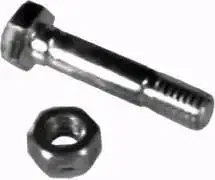 MTD Snowblower Shear Pin &amp; Nut Replaces MTD 710-0891/910-0891 - 5/16" - 18 x 1 3/4"