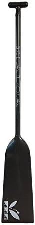 KIALOA Zen Dragon Boat Paddle with Carbon Ergo-T Grip, Sizes 45 Inches - 52 Inches, in Black