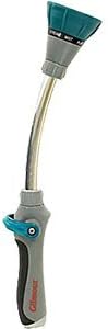 Fiskars 217SW Garden Watering 8 Spray Pattern Mini Wand with Poly Head/Handle, Gray