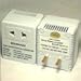 Simran SM-250R Step Down Voltage Converter 50 Watts for International Travel to 220 Volt Countries with Fuse Protection,White