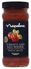 NapolinaTomato And Red Pepper Pasta Sauce 335G