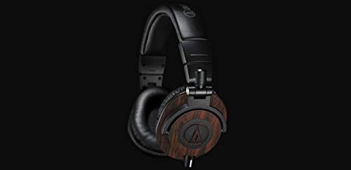 DBRAND Wooden Mahogany Skin for Audio Technica M50 Headphone