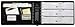 EGP 3-On-A-Page Zippered Leather Look Vinyl Portfolio