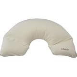 Moonlight Slumber Butterfly Breastfeeding Pillow with Removable Hypoallergenic, 100% Organic Cotton natural-colored Case