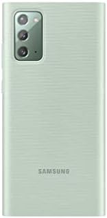 Amazon Com Samsung Galaxy Note 20 Ultra Case S View Flip Cover Silver Us Version Ef Zn985csegus