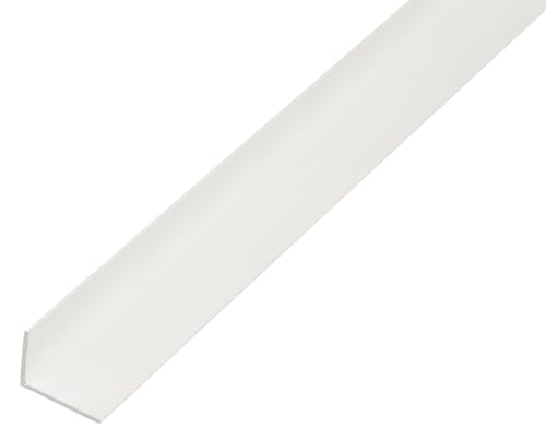 Alberts 479084 Eco Angle Profile | PVC-U, white, 1000 x 30 x 20 mm