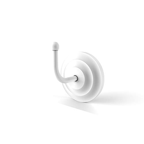 Allied Brass QN-H1 Que Robe Hook, Matte White