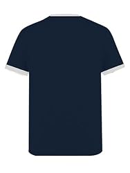 SOFIA'S CHOICE Women's Crew Neck Ringer Tee