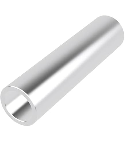 Aluminum Spacer 3/4" OD X 1/2" ID – Choose Your Length, Unthreaded Round Standoff, T-6061, 10 Pack