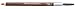 PRESTIGE COSMETICS Brow Perfection Ideal Match Marbleized Brow Pencil, Medium/Dark (EBS-12)