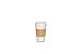 CucinaPrime 100 Pack Paper Coffee Hot Cups WHITE with Travel Lids and Sleeves - 16OZ