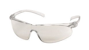 3M Virtua Sport Safety Glasses With Nylon Frame And Clear Indoor/Outdoor Mirror Polycarbonate Anti-Scratch Hard Coat Lens
