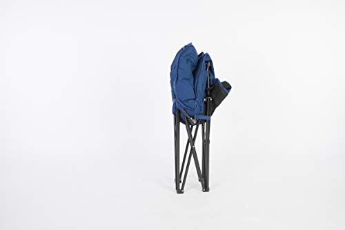 Faulkner 49575 Big Dog Bucket Chair, Blue/Black