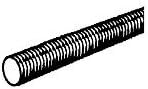 Threaded Rod - 20 Thread Size - 1/4 x 24 inch