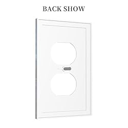 Tewujay Decorative Outlet Cover 1 Gang Abstract