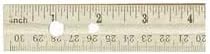 Acme United Corporation : Hardwood Ruler, English/Metric, 12" Long, Wood -:- Sold as 2 Packs of - 1 - / - Total of 2 Each