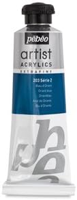 Pébéo Extra Fine Artist Acrylic Art Paint, Iridescent Vermeil, 60ml