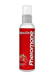 Adam & Eve Pheromone Massage Oil Strawberry 4oz