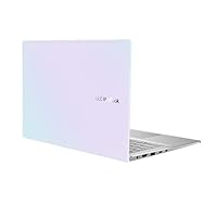 ASUS VivoBook S14 S433 Thin and Light Laptop, 14” FHD Display, Intel Core i5-1135G7 CPU, 8GB DDR4 RAM, 512GB PCIe SSD, Thunderbolt 3, Wi-Fi 6, Windows 10 Home, Dreamy White, S433EA-DH51-WH